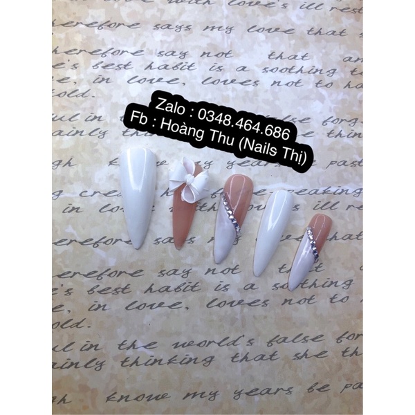 móng úp thiết kế , sang xịn , - nails box