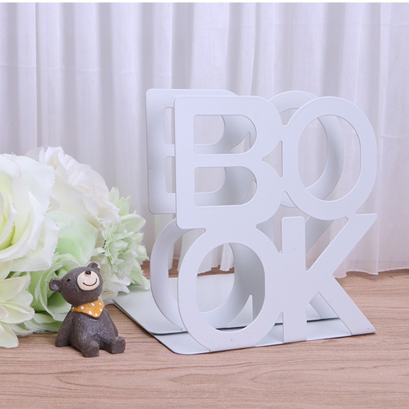Giá Đỡ Sách Hình Chữ Cái Bằng Kim Loại