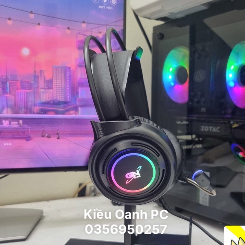 TAI NGHE G-Net GNET G09 , GH5 , GH3  7.1/3.5 LED RGB CỰC ĐẸP - MỚI 100%