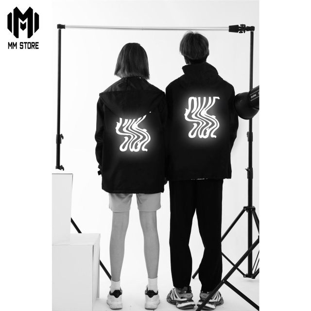𝗡𝗘𝗪 𝗔𝗥𝗥𝗜𝗩𝗔𝗟  áo khoác dù unisex ️ (video+ảnh thật) A116 ( có form rộng XL )