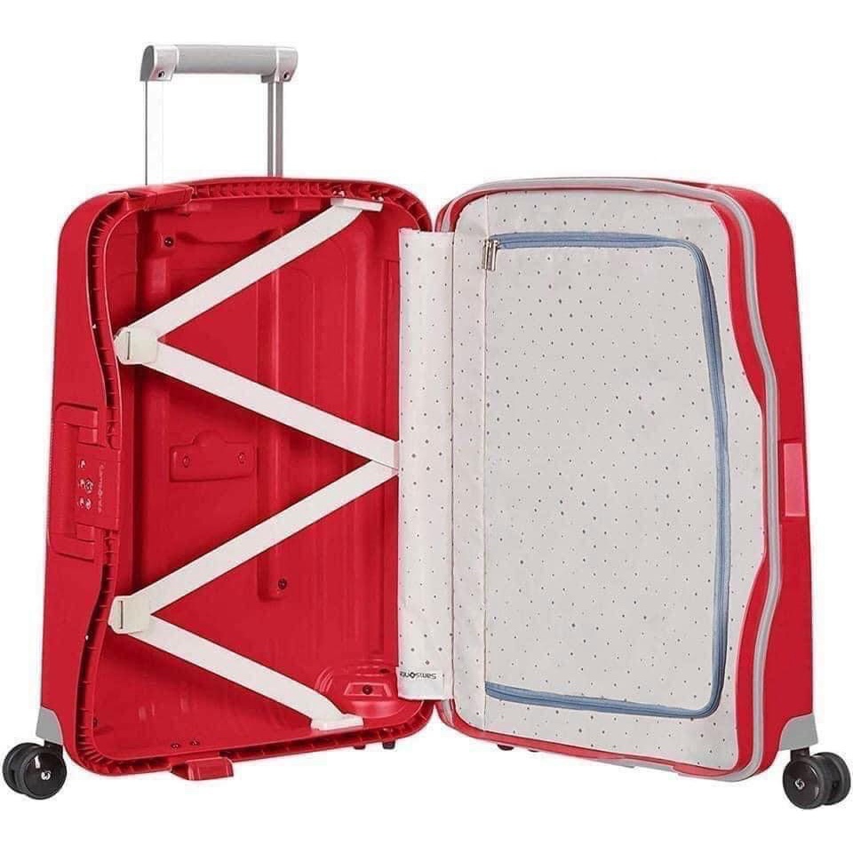 Vali Samsonite S'CURE Spinner cao cấp, thiết kế sang trọng, mã khóa an toàn - Made in EU xịn sò