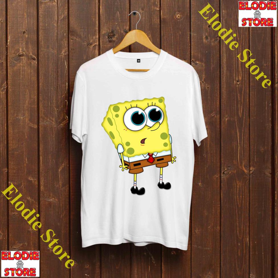 Áo Thun SpongeBob - Áo Thun Chú Bọt Biển Tinh Nghịch cực chất - cực đẹp - cực rẻ - SPB-007
