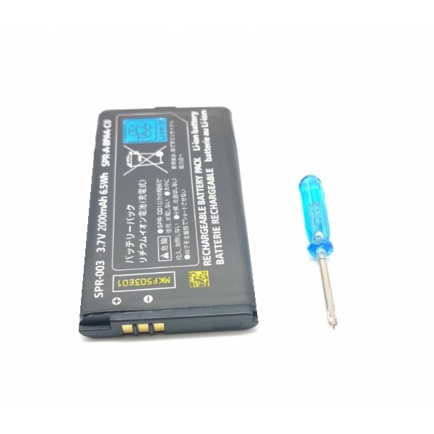PIN MÁY GAME NINTENDO 3DSLL, 3DSXL  2000mAh CHÍNH HÃNG, KÈM TUỐC NƠ VÍT NGUYÊN HỘP
