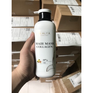 Kem hấp, ủ, xả tóc bưởi grapefruit macca collagen phục hồi siêu mềm mượt 500ml. hàng chính hãng