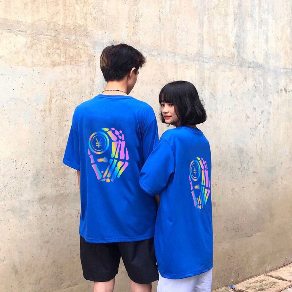 Áo thun phản quang Bàn Tay Dirty Coin unisex