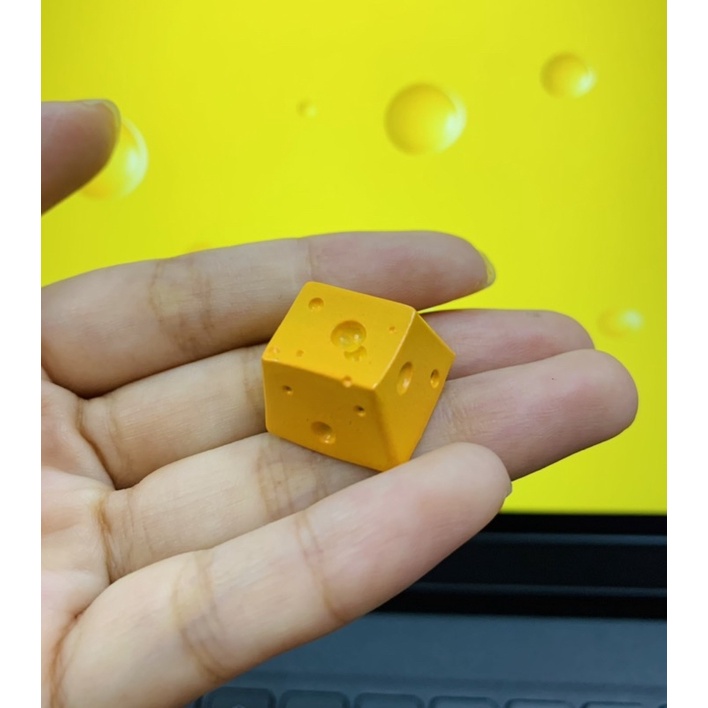 Nút bàn phím cơ hình cục phô mai/ Resin keycap/ Keycap set/ Esc keycap/ Gift for gamer