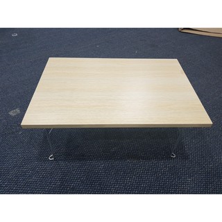 Bàn chân gấp mặt MFC vân gỗ vàng 60x40cm