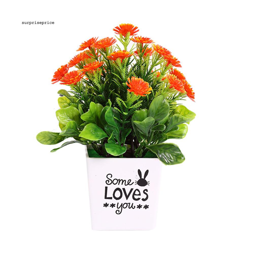 1 Cây Hoa Cúc Nhân Tạo Mini Trang Trí Nhà Cửa / Tiệc Cưới