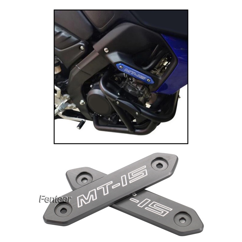 Ốp Bảo Vệ Thân Xe YAMAHA MT-15 2018-2020 Bằng Hợp Kim Nhôm Màu Đen