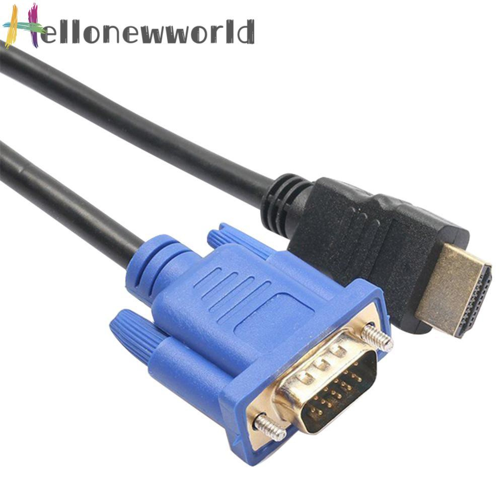 Dây Cáp Máy Chiếu 1.8m Hdmi-Compatible Male Sang Vga Male 1080p