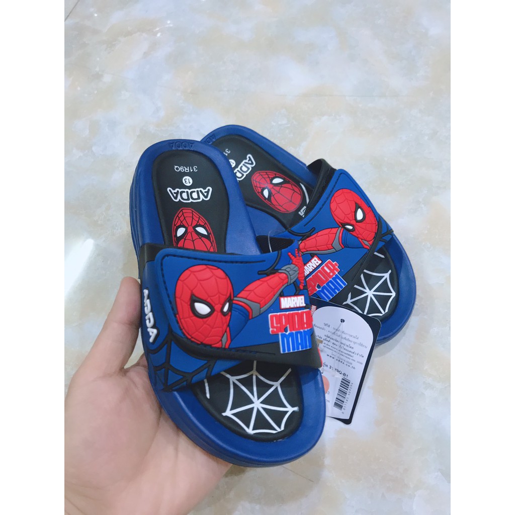Dép Thái Lan Bé Trai ADDA 31R2R siêu nhân nhện 3D