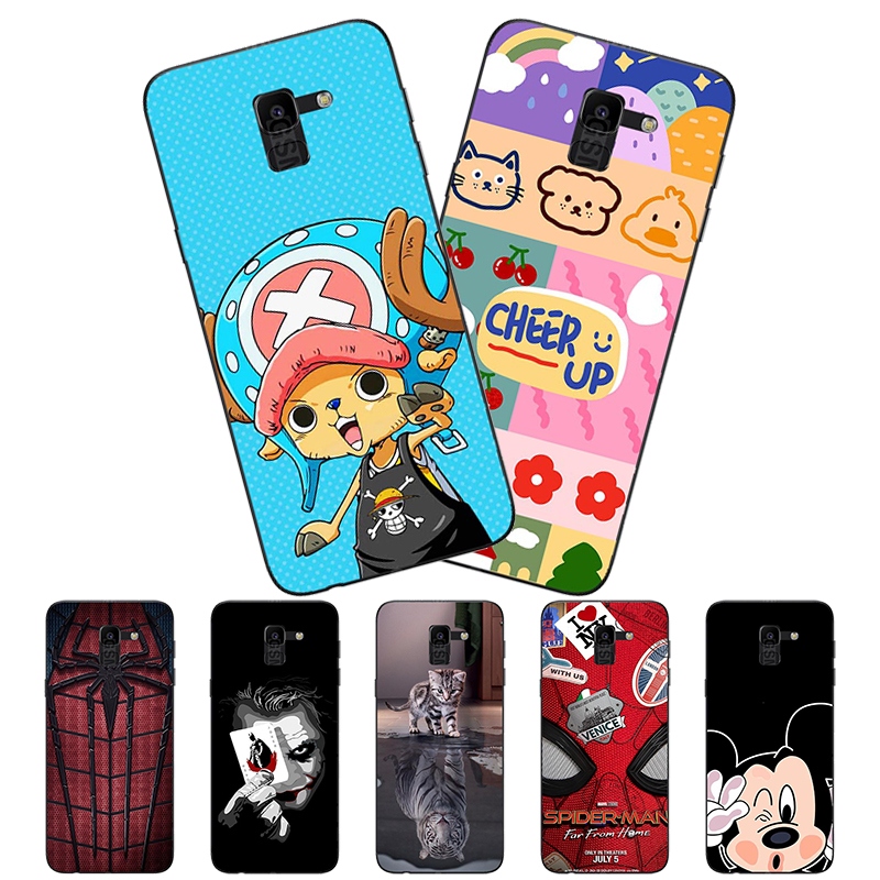 Ốp Lưng Điện Thoại Samsung J6 J6 2018 SM-J600F SM-J600G SM-J600FN Mềm TPU Di Động Túi In Hình Hoạt H