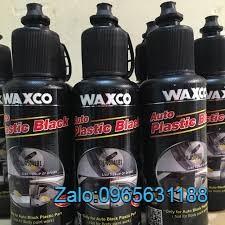 Dung dịch phục hồi nhựa đen bạc màu Waxco