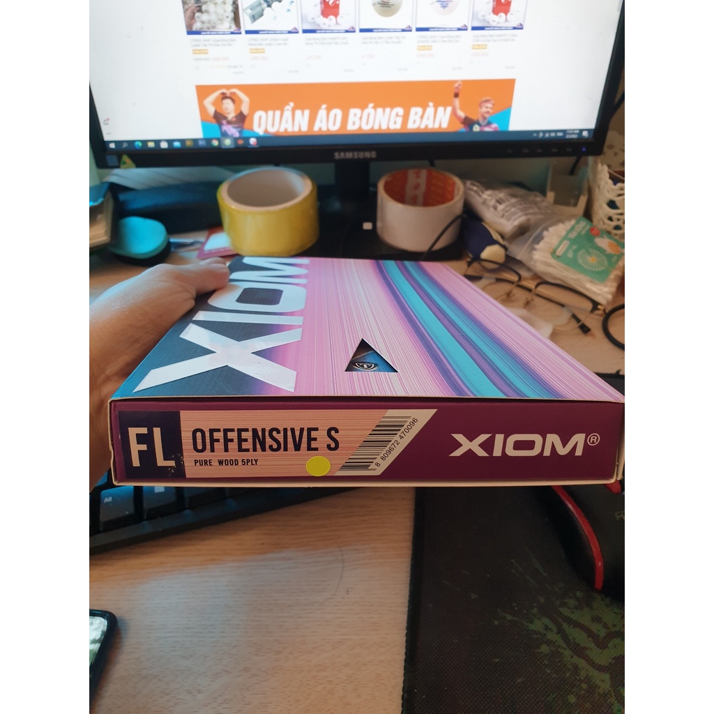 Cốt Vợt Bóng Bàn Xiom Offensive S