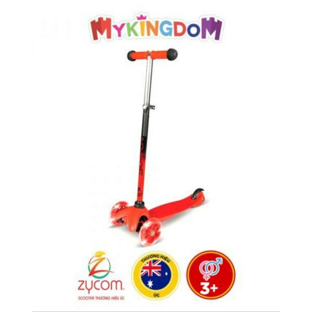 Xe Scooter 3 bánh Zipper Zycom 212-369 đỏ