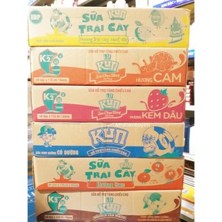 Thùng 48 hộp sữa Kun các vị 110ml