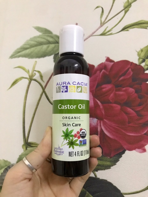 Dầu thầu dầu Castor Oil Organic Aura Cacia 120ml | BigBuy360 - bigbuy360.vn