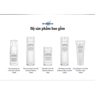 Set 5 Bộ Dưỡng Da CareCella Hydration Basic Set