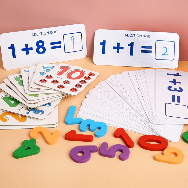 Đồ chơi toán học, bộ que tính và làm toán I LOVE MATHEMATICS - Hỗ trợ giảng dạy toán cho bé