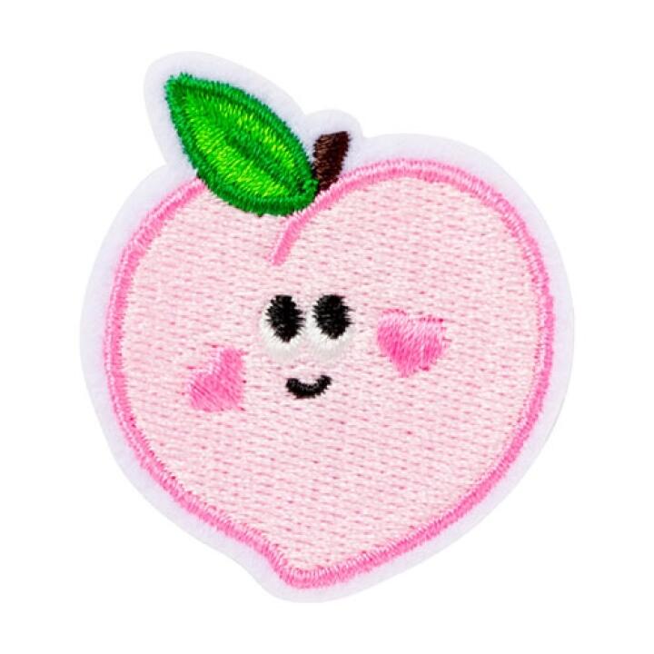 Huy Hiệu ARTBOX Hàn Quốc Hình Quả Đào Màu Hồng Xinh Xắn