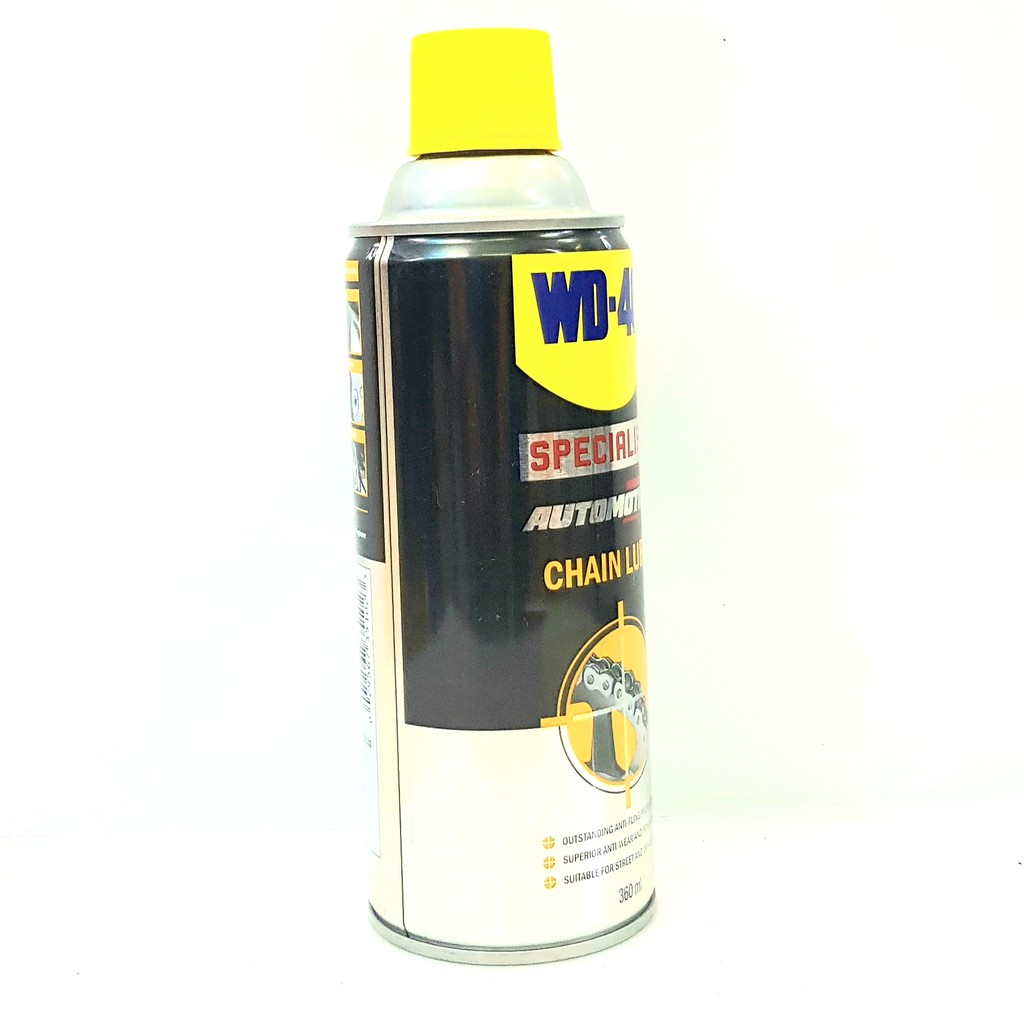 Chai xịt bảo dưỡng bôi trơn SÊN - XÍCH WD40 SPECIALIST CHAIN LUBE 360ML