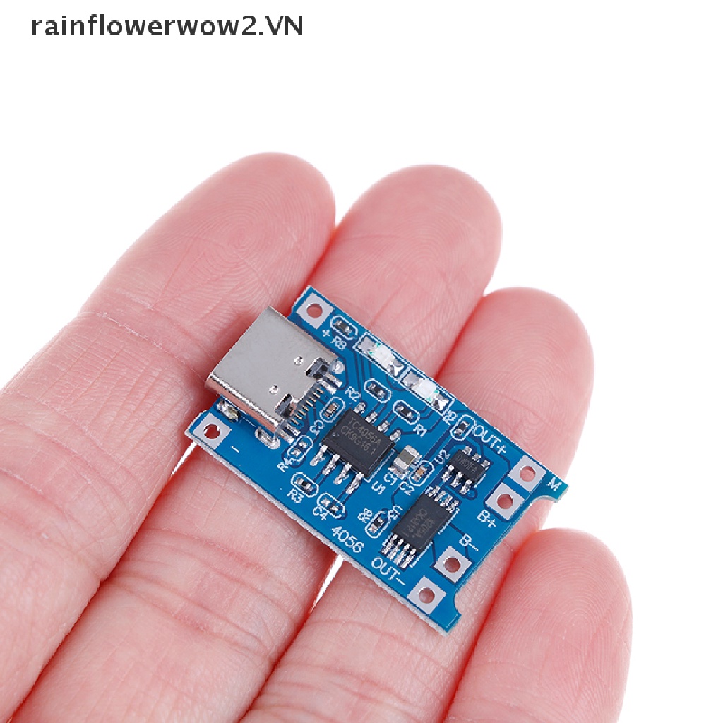 Bảng Mạch Sạc Pin lithium Type-C TP4056 18650 5V 1A Chuyên Dụng