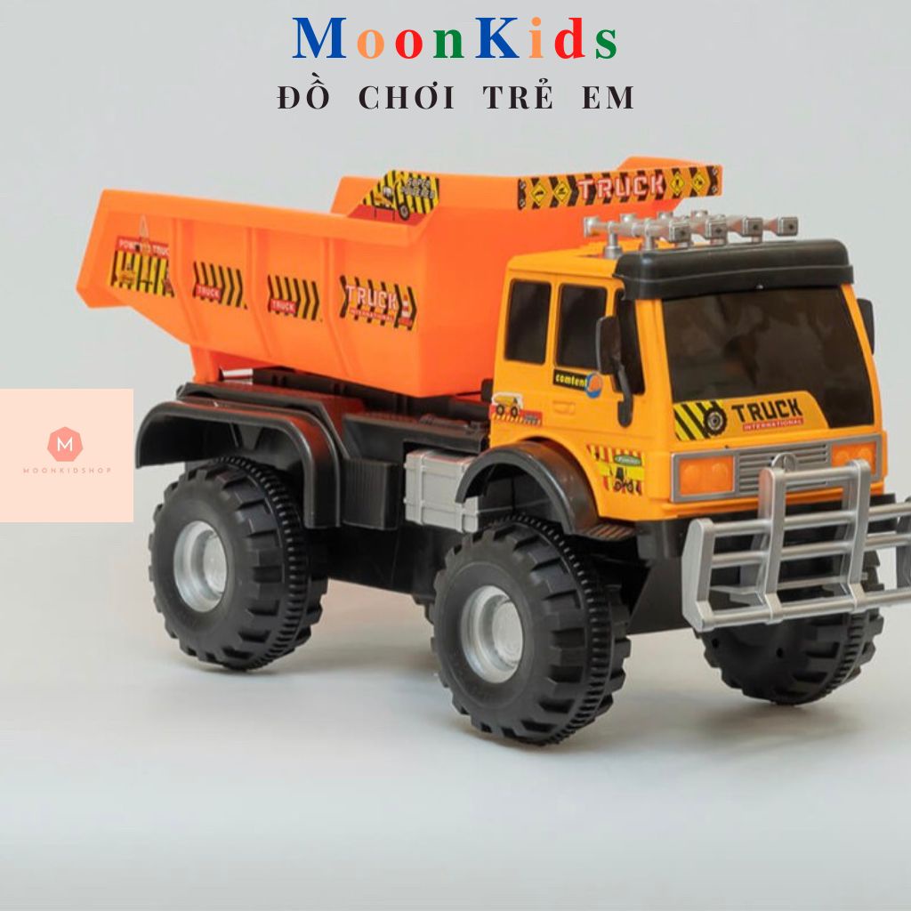 Xe công trình cỡ lớn🚛xe đồ chơi cho bé trai,xe ben đồ chơi mô hình chất liệu nhựa ABS an toàn cho bé