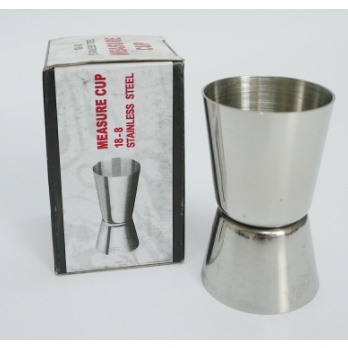 Ly đong pha chế, jigger định lượng pha chế rượu, trà sữa, trà , cà phê Espresso 2 đầu inox - Dụng Cụ Pha Chế Đà Nẵng