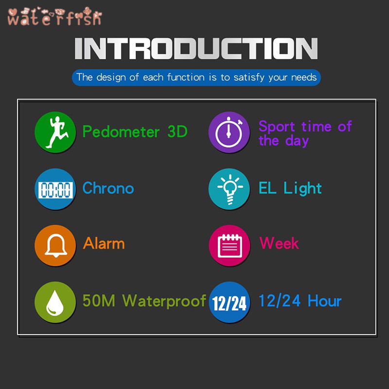 Đồng Hồ Điện Tử Thể Thao Chống Nước Cho Nam | BigBuy360 - bigbuy360.vn