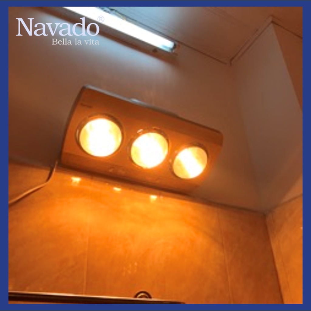 Đèn Sưởi 3 Bóng Navado | Bảo Hành Chính Hãng