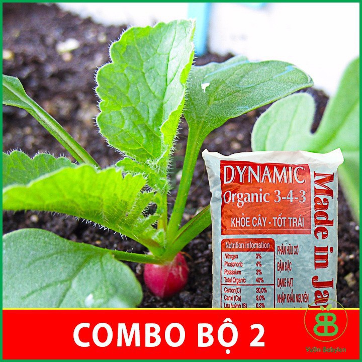 Phân gà nhật Dynamic 1kg - Phân gà Hữu Cơ Nhật Bản