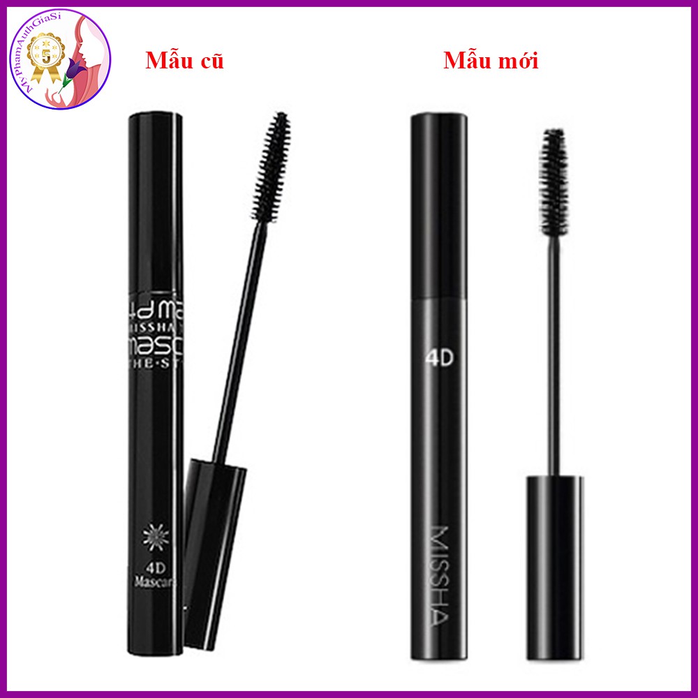 Mascara Missha The Style 4D chống trôi giữ mi cong và làm mi dày hơn Hàn Quốc