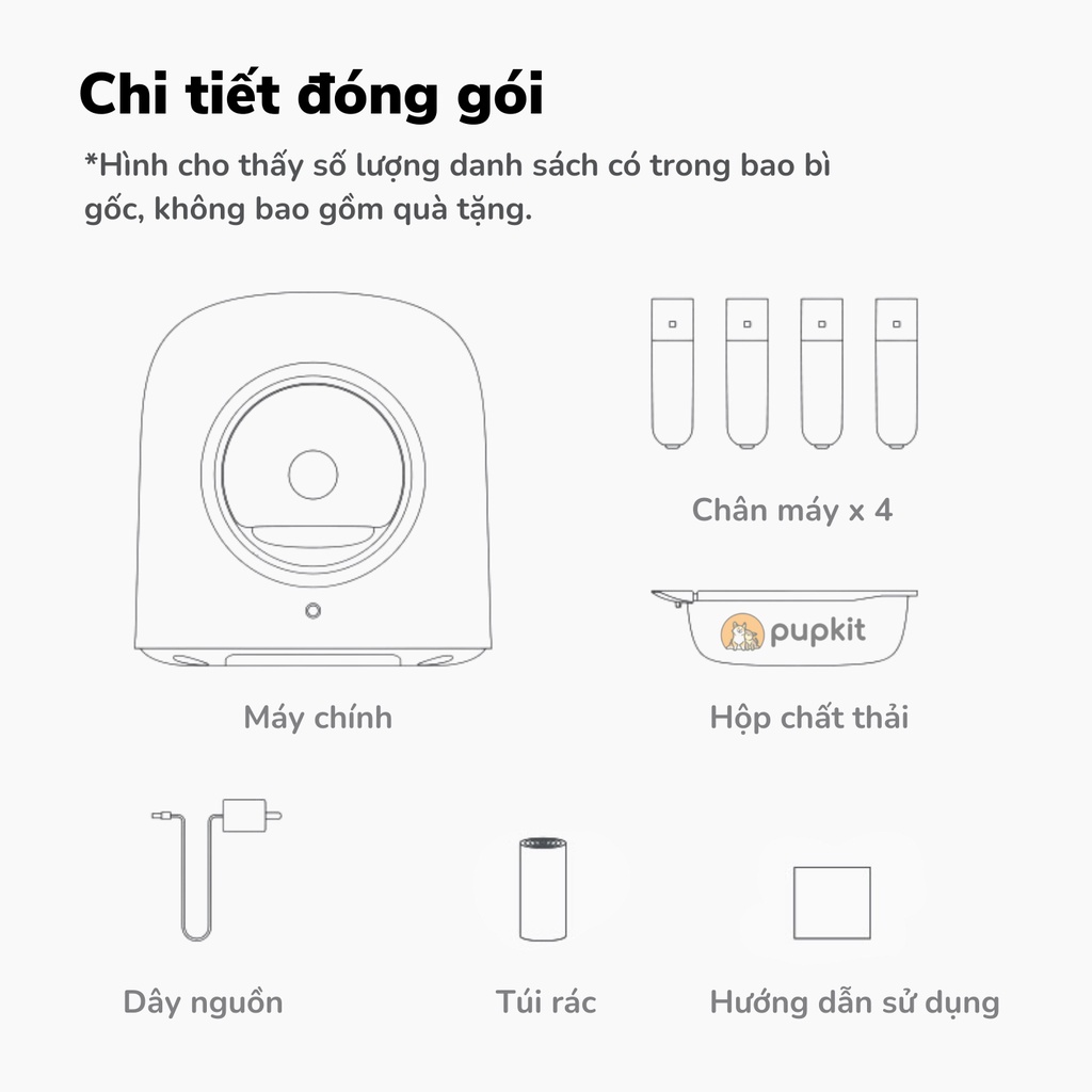 MÁY VỆ SINH MÈO TỰ ĐỘNG PETREE 2 WIFI 2022 [HÀNG CHÍNH HÃNG]