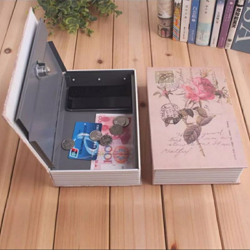 Két Sắt Mini Hình Quyển Sách Loại Khóa Số. Đủ mẫu, đủ size
