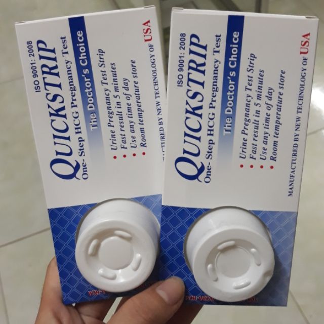 Combo 5 Que thử thai Quickstrip