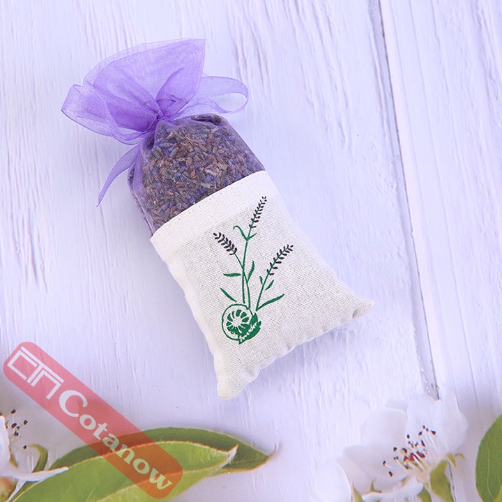 Túi Thơm Để Phòng Nụ Hoa Khô Oải Hương Lavender Túi Thơm Để Tủ Quần Áo COTANOW