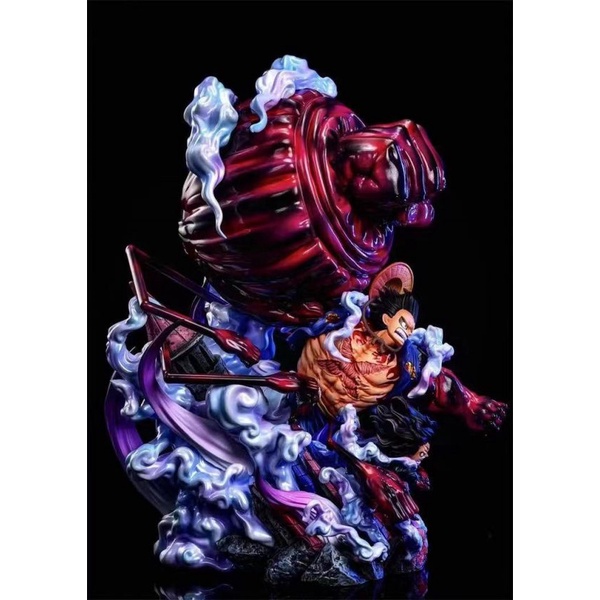 Đồ chơi cho bé xếp hình lắp ráp bán mô hình tĩnh xe one piece naruto dragon ball HZ Studio Luffy