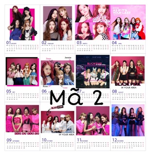 Lịch mini Blackpink