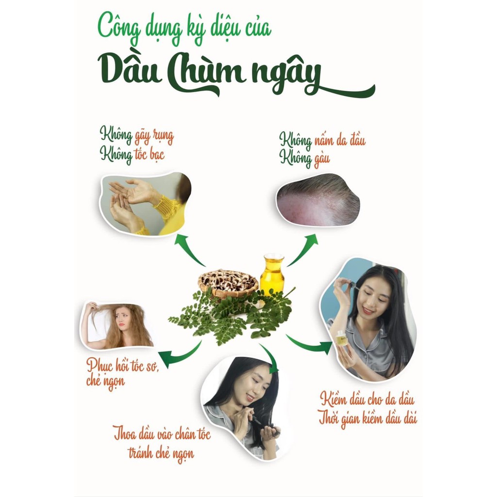 Dầu hạt chùm ngây mix tinh dầu hoa hồng Pháp Isito