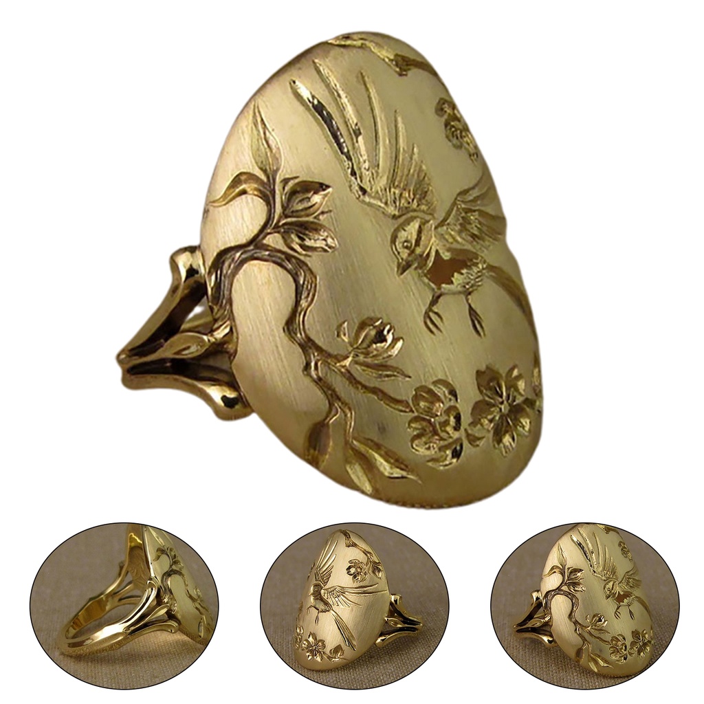 Nhẫn đính hôn thiết kế độc đáo phong cách cổ điển thời trang cho nữ