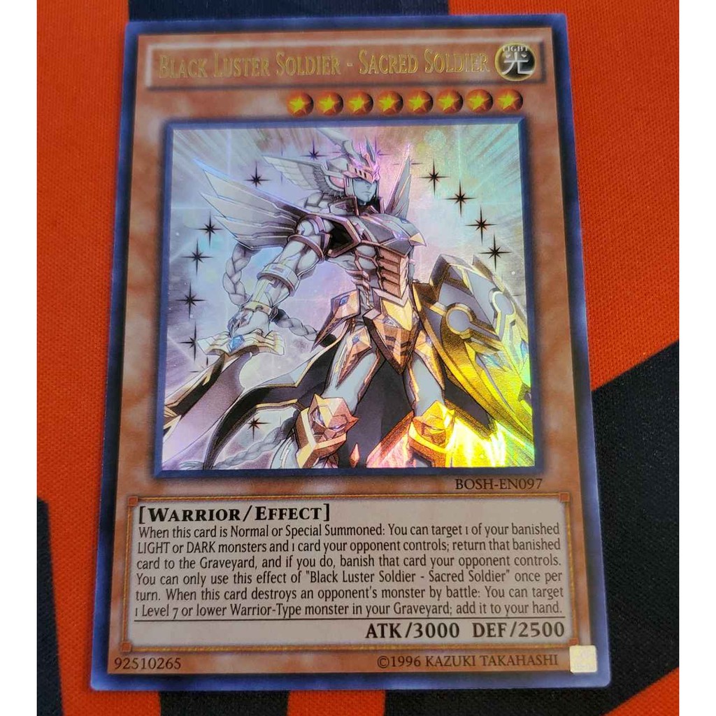 Bài Yugioh - Black Luster Soldier Sacred Soldier