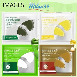 Miếng mặt nạ đắp mắt Images Mask Collagen Osmanthus Vàng