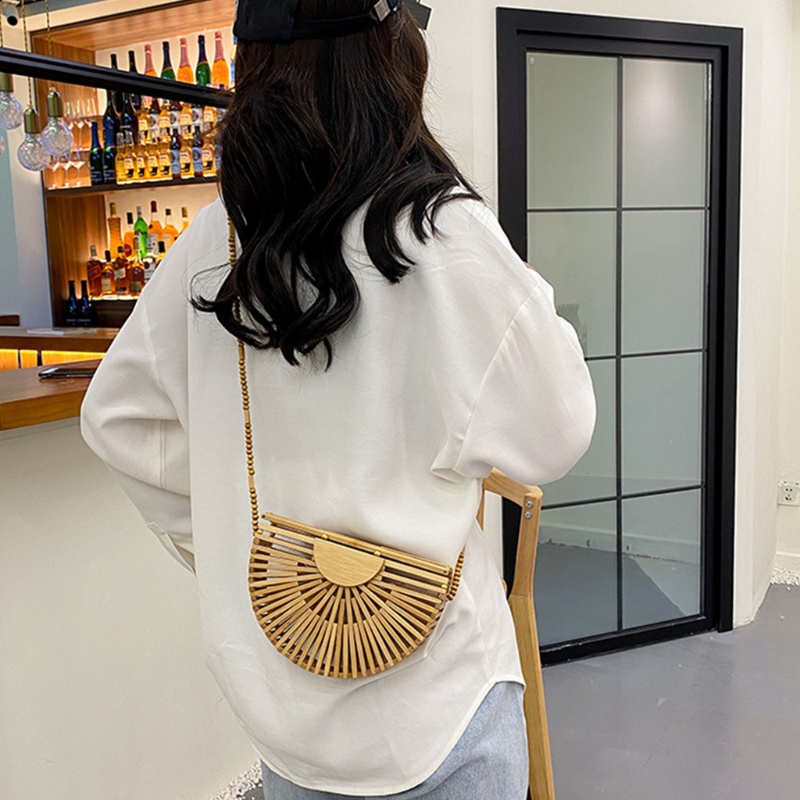 Túi Xách Đan Tre Thời Trang Dành Cho Nữ