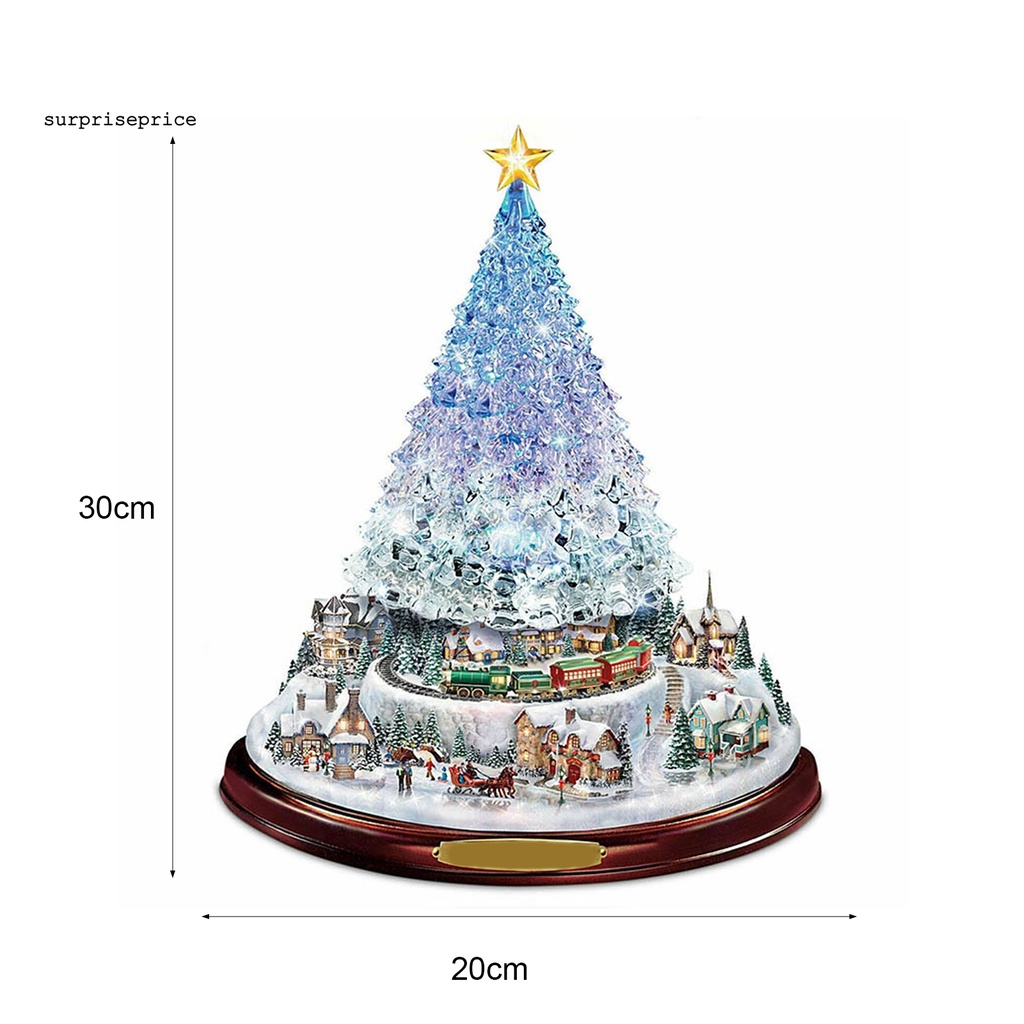 Mô hình ông già noel bằng PVC SD1 trang trí giáng sinh