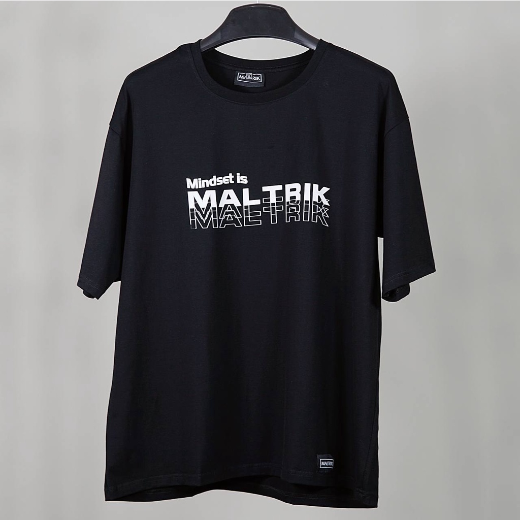 Áo phông unisex MALTRIK Mindset nam nữ form rộng áo thun basic chất cotton thoáng mát có size lớn cho người Bigsize