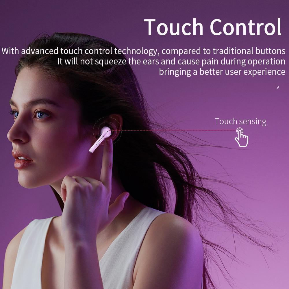 Tai Nghe Nhét Trong Essager J18 TWS Kết Nối Bluetooth Chuẩn Không Dây Rảnh Tay Dành Cho Điện Thoại Xiaomi