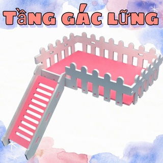Tầng gác lững gắn lồng đại(47cm) cho thú cưng nhỏ - Hamster