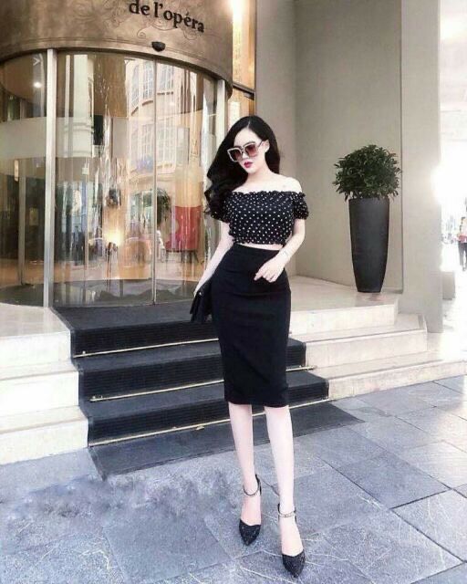 Chân Váy Bút Chì Dáng Dài 65cm Có Xẻ | BigBuy360 - bigbuy360.vn