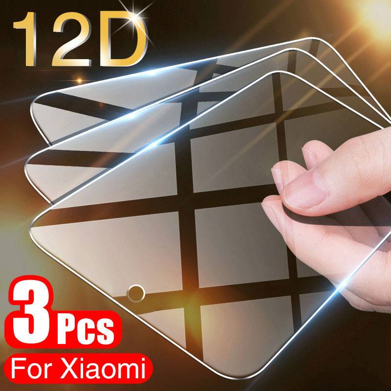 Bộ 3 kính cường lực bảo vệ màn hình cho Xiaomi Mi 9 SE Xiaomi Mi 9 9T 8 Lite A3 A2 A1 Pocophone F1 MAX 3 2