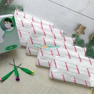 Combo 10 hộp khẩu trang y tế kháng khuẩn 4 lớp Khánh An ngăn bụi vi khuẩn hộp 50 cái x10KAKTL2O